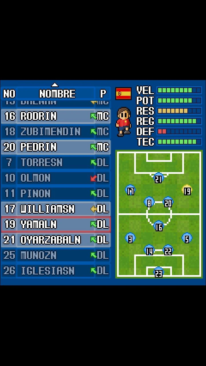 PORTABLE SOCCER DX screenshot