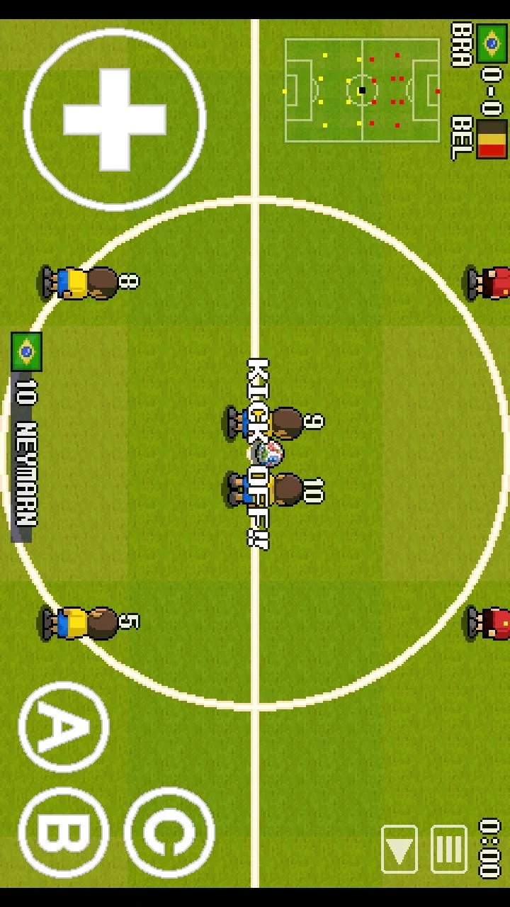 PORTABLE SOCCER DX screenshot